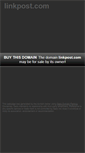Mobile Screenshot of linkpost.com